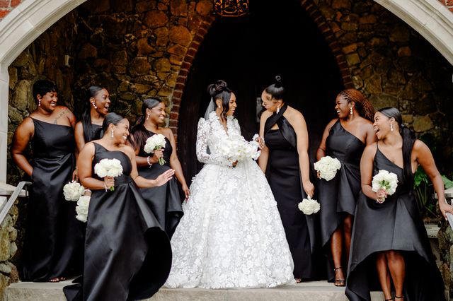 The Bride Wore a Gown Fit for a Royal Wedding at This Timeless Celebration in Virginia